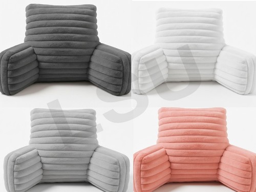 Fleece cord reading pillow - fleece,