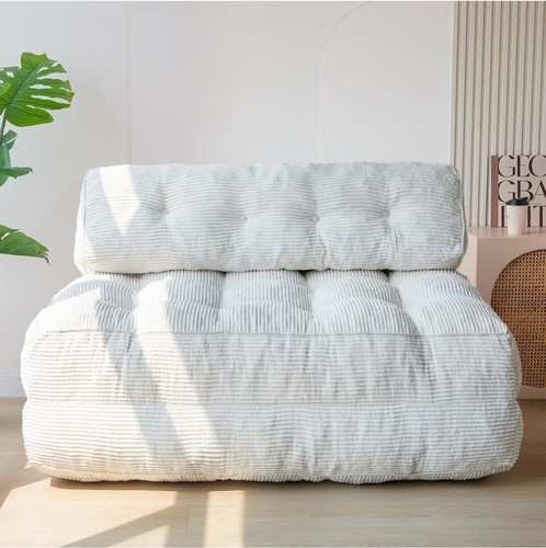 Folding sofa bed - sofa, beige