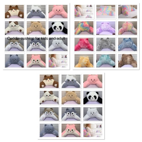 Teddy fleece reading - fleece, pillow