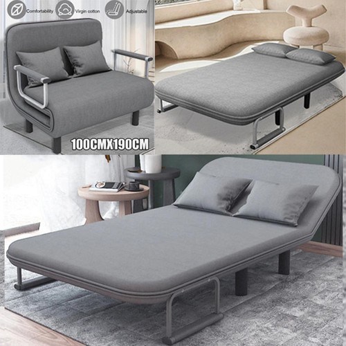 Double fabric sofa - double, bed