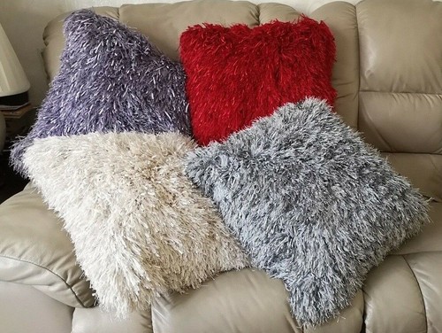 Luxe glimmer fluffy faux - luxe, fur