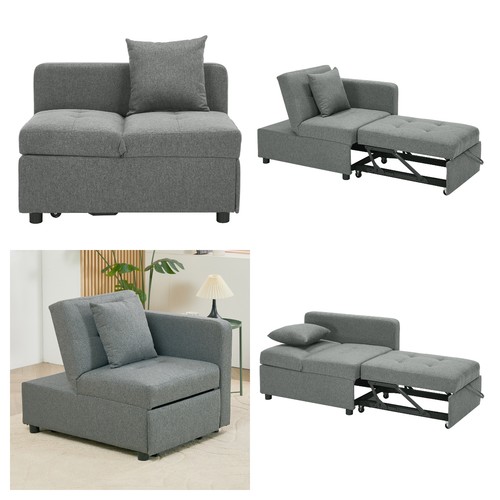 Convertible sofa bed chair - bed,
