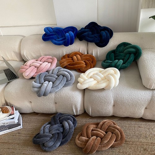 Soft knot cushion chunky - 2x,