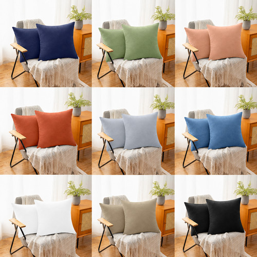 Plain dyed cushion cover set - plain,