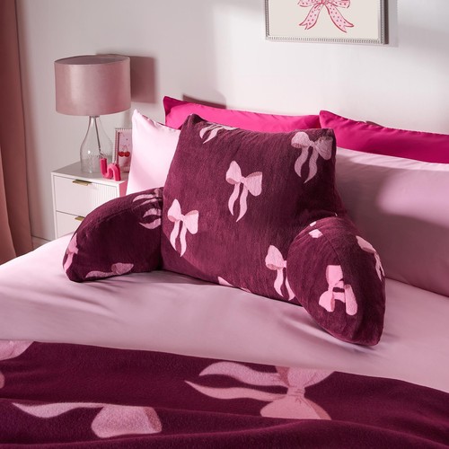 Ohs bows cuddle cushion - cuddle, fleece