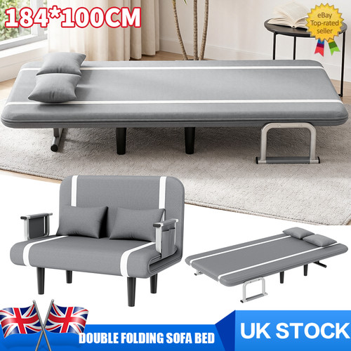 Double fabric sofa bed - double,